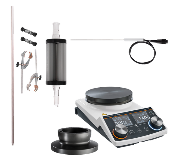Комплект магнитной мешалки Hei-PLATE Reflux Package Expert Mini